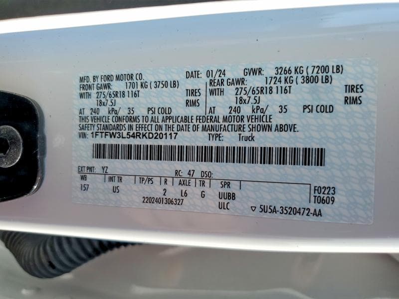 2024 FORD F150 XLT 12