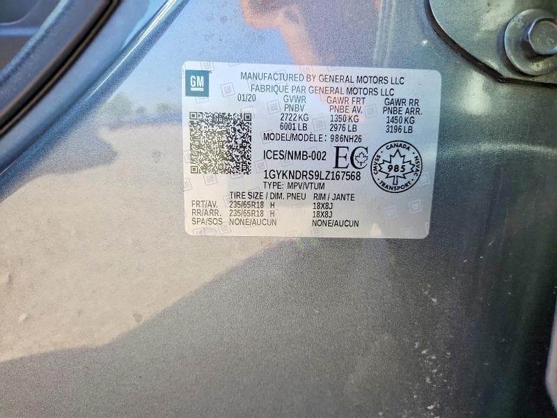2020 CADILLAC XT5 PREMIUM LUXURY 14