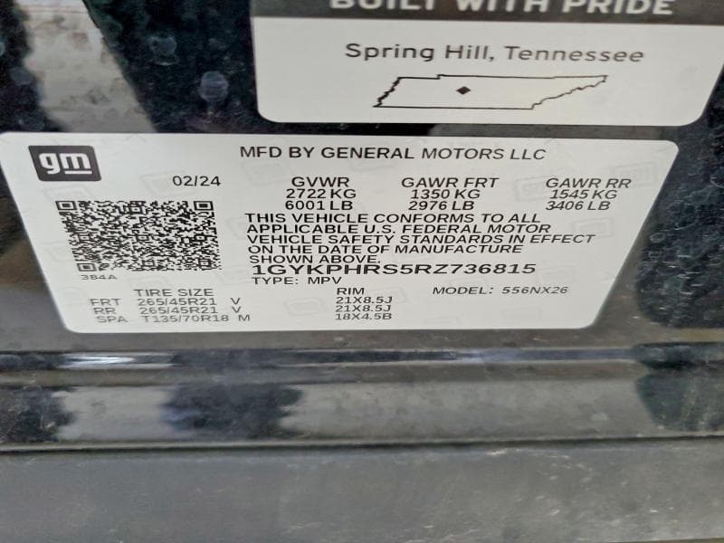 2024 CADILLAC XT6 SPORT PLATINUM SPORT PLATINUM 13