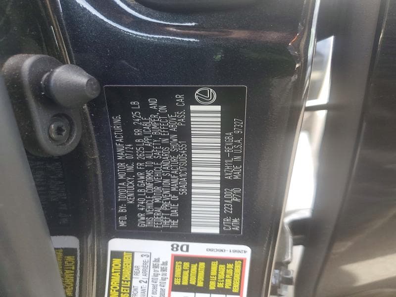 2025 LEXUS ES 300H BASE BASE 13