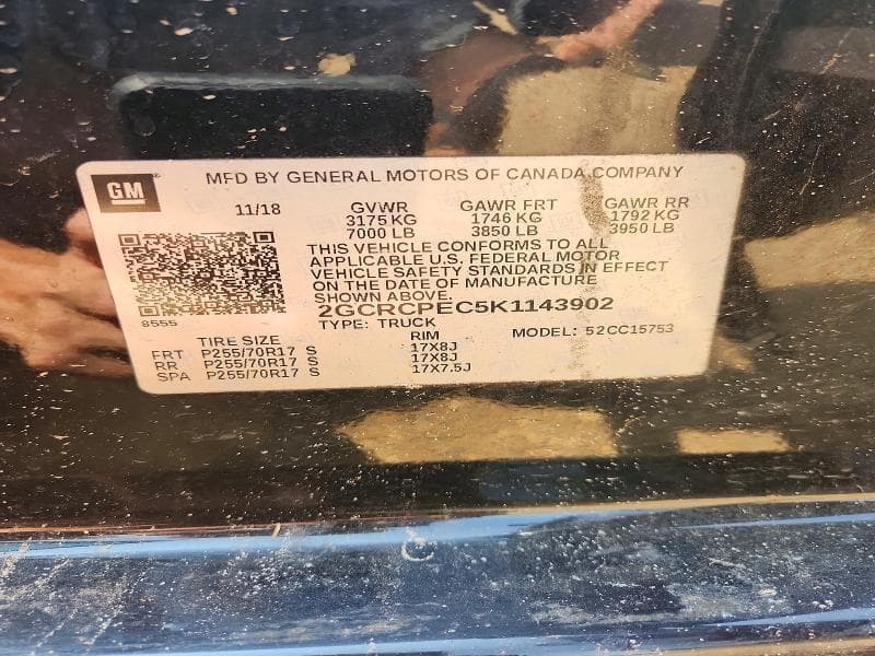 2019 CHEVROLET SILVERADO LD C1500 LT C1500 LT 12