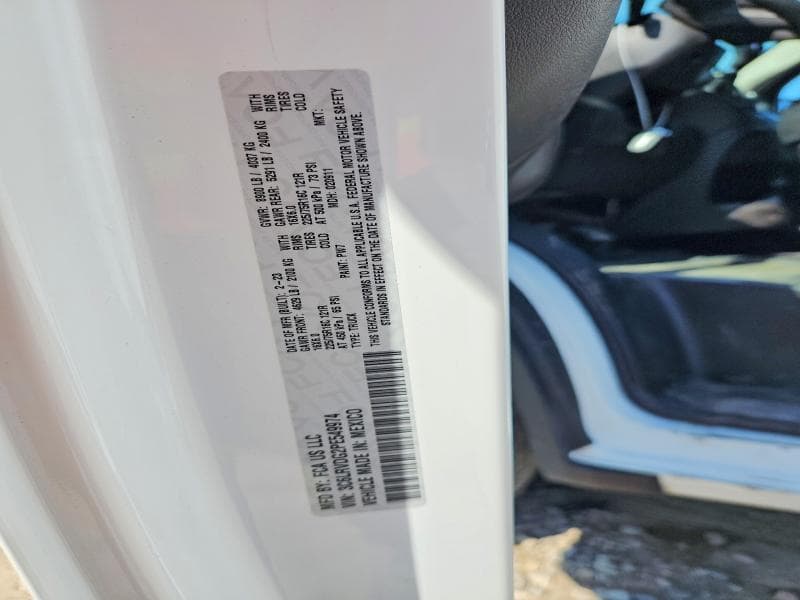 2023 RAM PROMASTER 2500 2500 HIGH 2500 HIGH 13