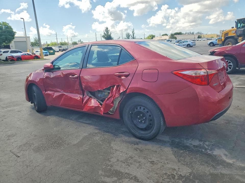 2019 TOYOTA COROLLA LE 2