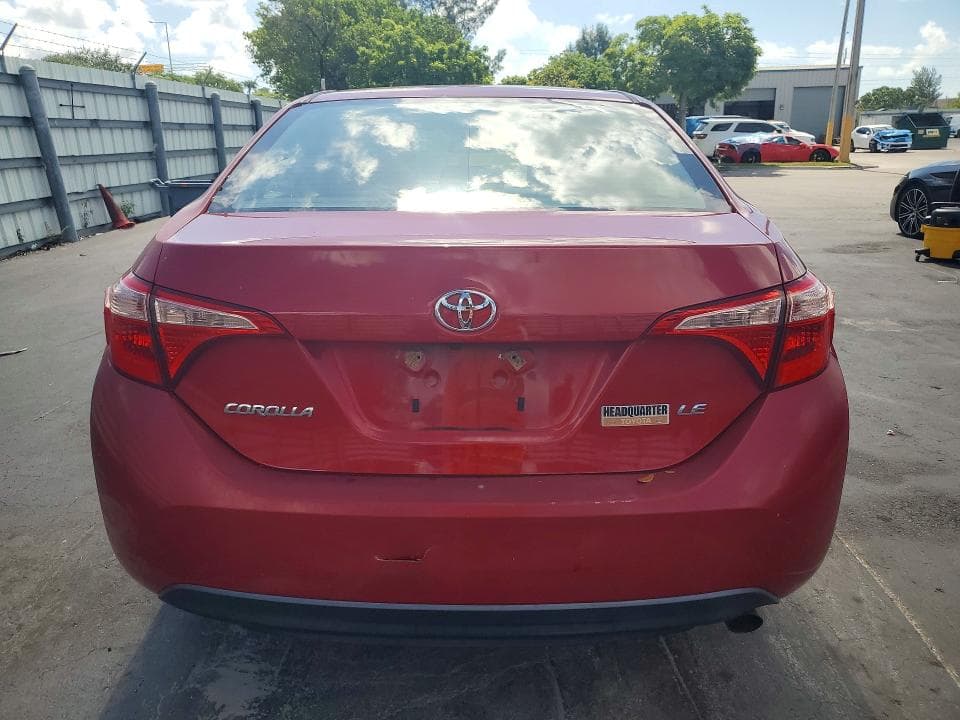 2019 TOYOTA COROLLA LE 6