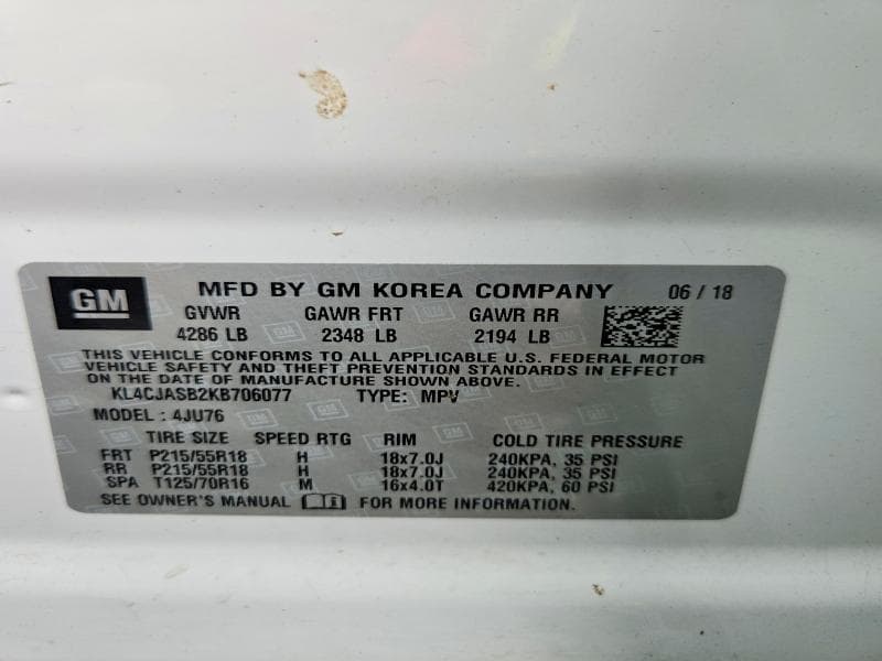 2019 BUICK ENCORE PREFERRED 12