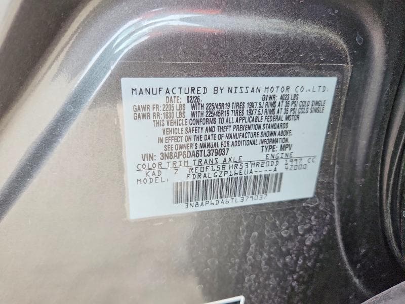 2026 NISSAN KICKS SR SR 13