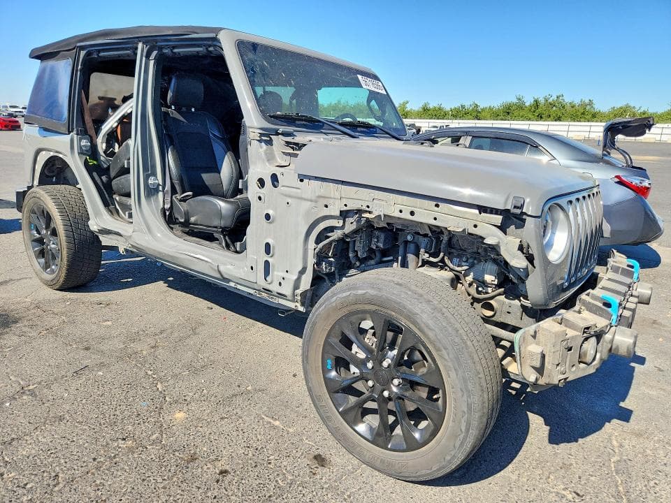 2022 JEEP WRANGLER UNLIMITED SAHARA 4XE 4