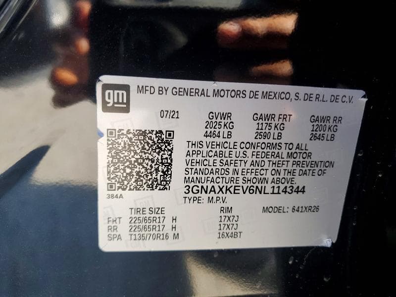 2022 CHEVROLET EQUINOX LT LT 13