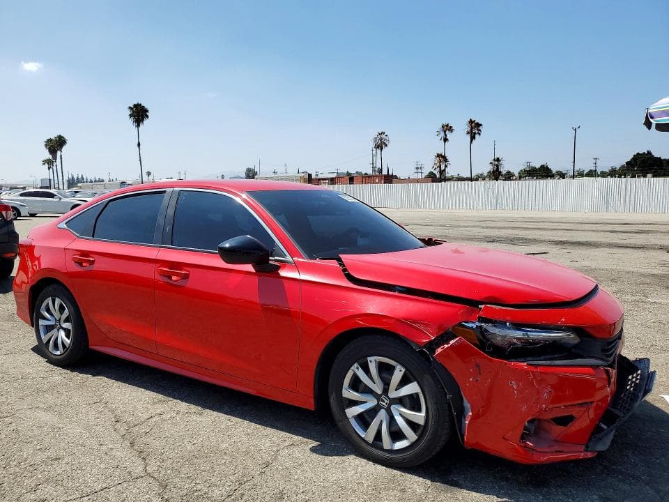 2022 HONDA CIVIC LX 4