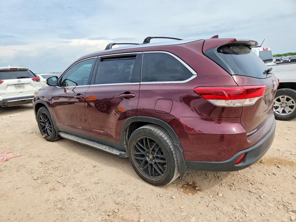 2019 TOYOTA HIGHLANDER XLE 2