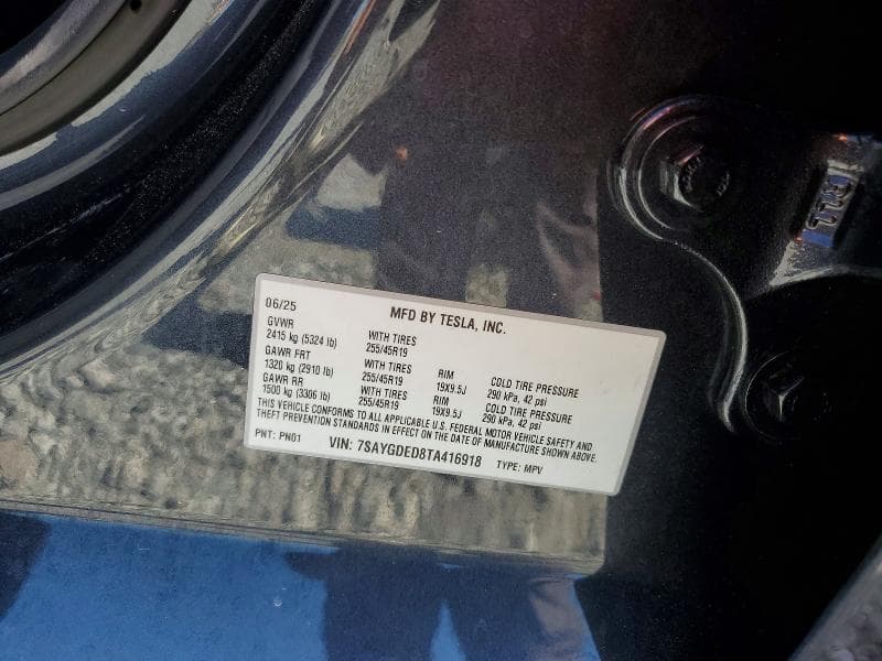 2026 TESLA MODEL Y 13