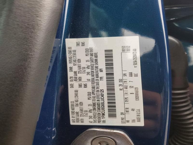 2020 FORD ESCAPE SE 13