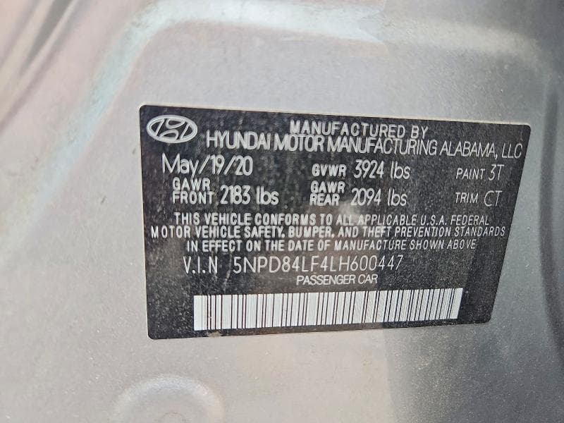 2020 HYUNDAI ELANTRA SEL 13