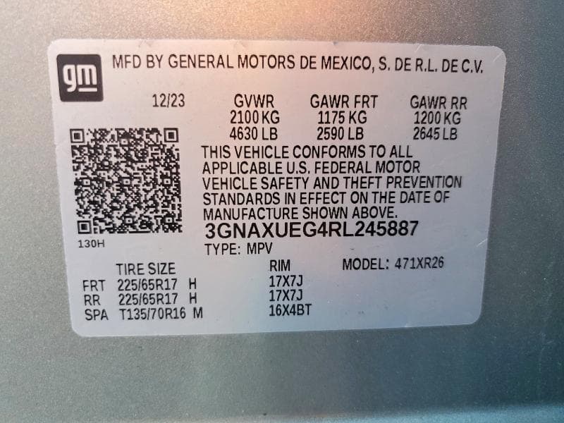 2024 CHEVROLET EQUINOX LT 14