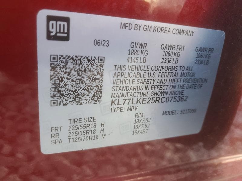2024 CHEVROLET TRAX ACTIV 14