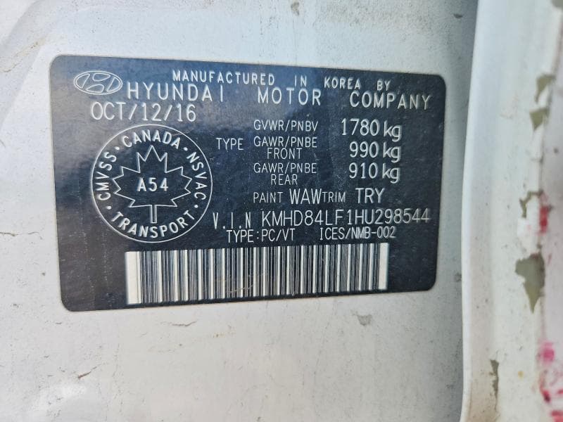 2017 HYUNDAI ELANTRA SE SE 12