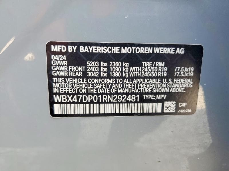2024 BMW X3 SDRIVE30I SDRIVE30I 13
