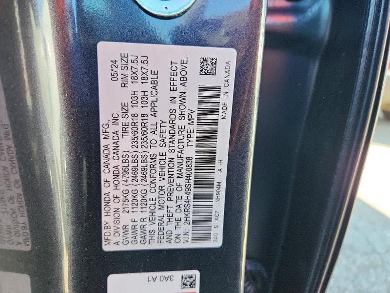 2025 HONDA CR-V EX 14