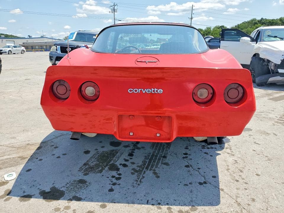 1981 CHEVROLET CORVETTE 6