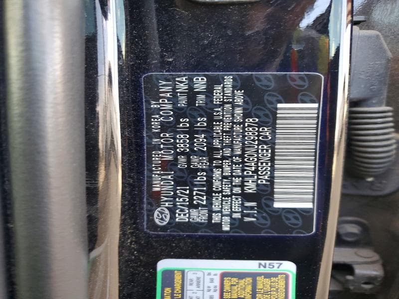 2022 HYUNDAI ELANTRA SE 4D SEDAN 12