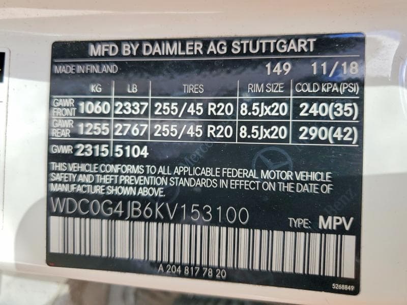 2019 MERCEDES-BENZ GLC 300 300 13