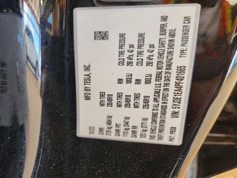 2023 TESLA MODEL 3 12