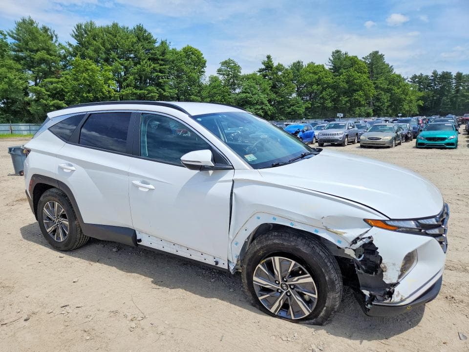 2023 HYUNDAI TUCSON BLUE 4