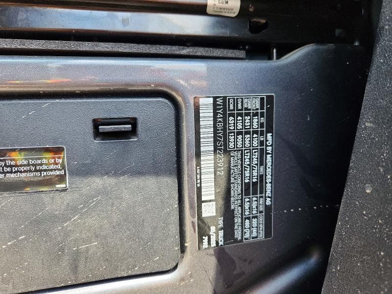 2025 MERCEDES-BENZ SPRINTER 2500 2500 13