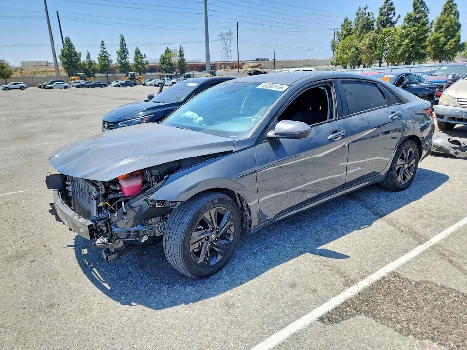 2023 HYUNDAI ELANTRA BLUE - 1