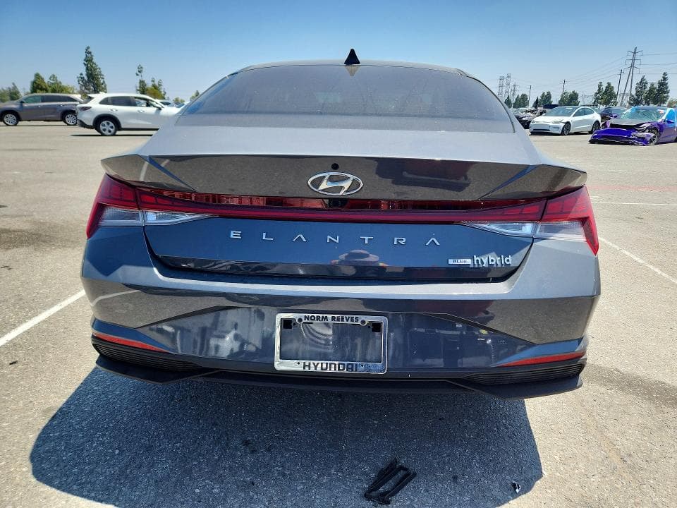 2023 HYUNDAI ELANTRA BLUE 6