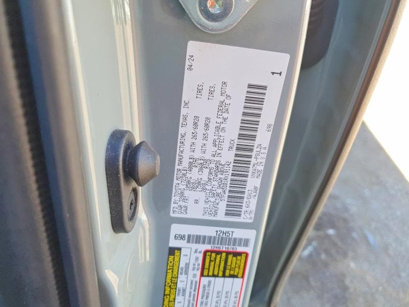 2024 TOYOTA TUNDRA LIMITED 12