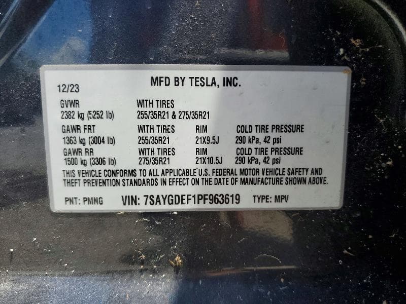 2023 TESLA MODEL Y 13