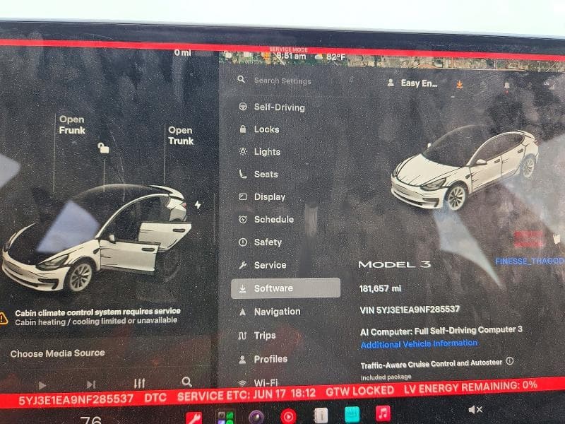 2022 TESLA MODEL 3 9