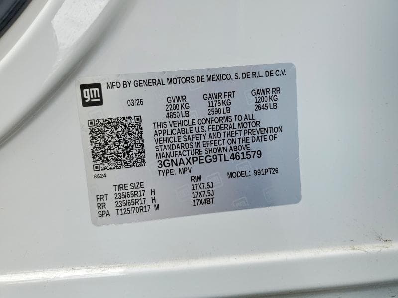 2026 CHEVROLET EQUINOX LT 12