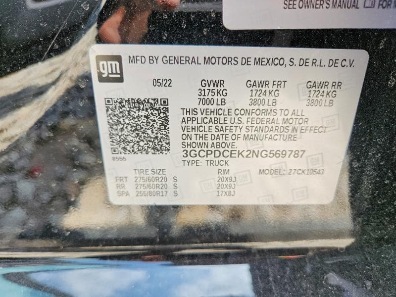 2022 CHEVROLET SILVERADO K1500 TRAIL BOSS CUSTOM 13