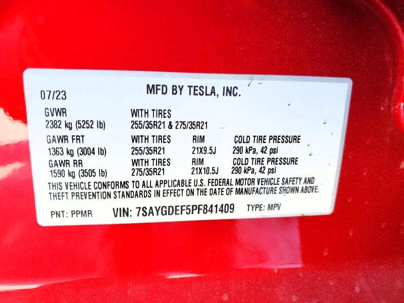 2023 TESLA MODEL Y 14