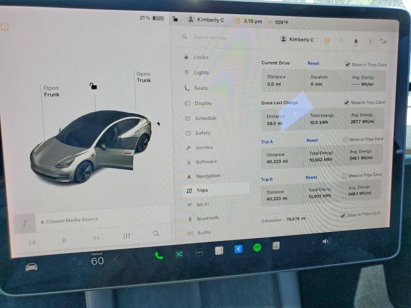 2021 TESLA MODEL 3 9