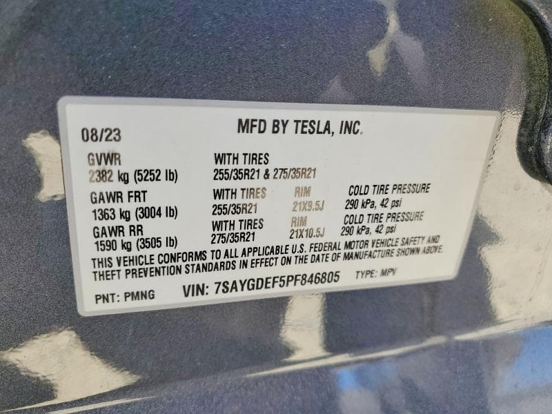 2023 TESLA MODEL Y 13