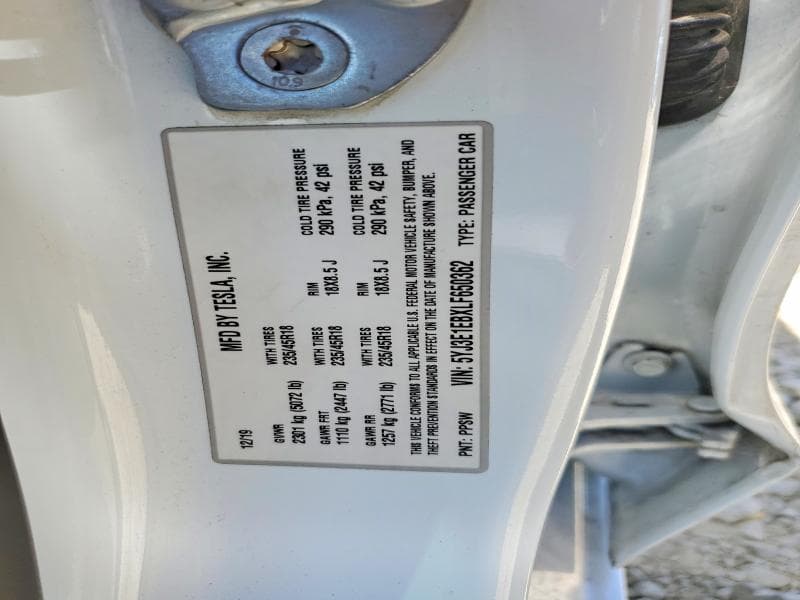 2020 TESLA MODEL 3 13