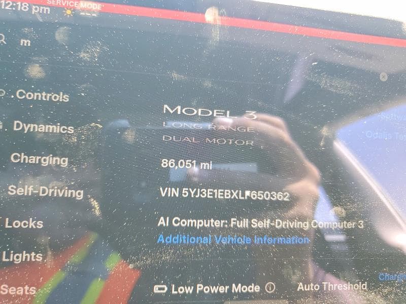 2020 TESLA MODEL 3 9