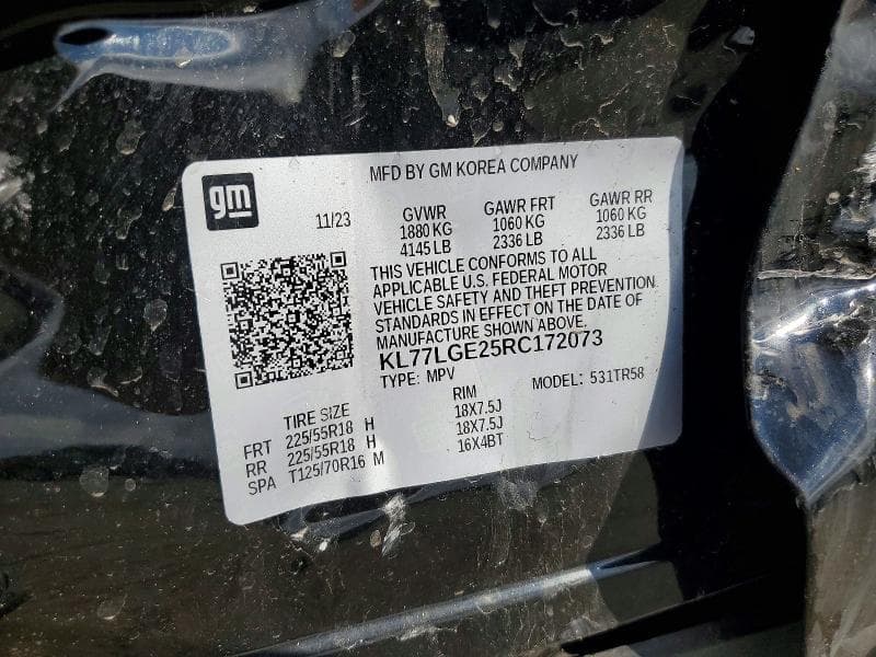 2024 CHEVROLET TRAX 1RS 13
