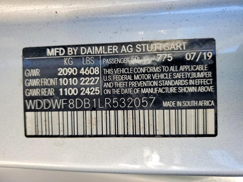 2020 MERCEDES-BENZ C 300 13