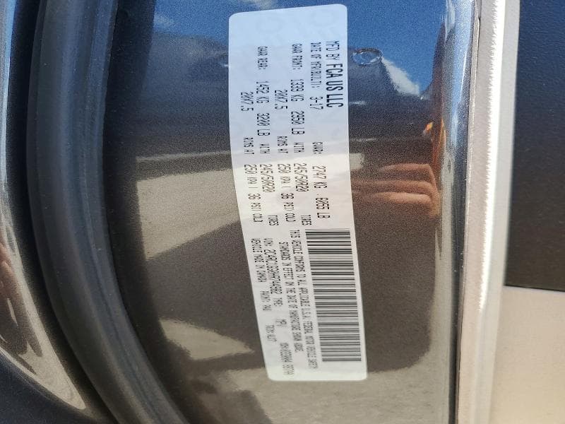 2017 CHRYSLER PACIFICA LIMITED 13