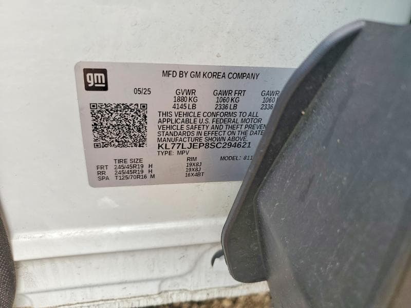 2025 CHEVROLET TRAX 2RS 2RS 12