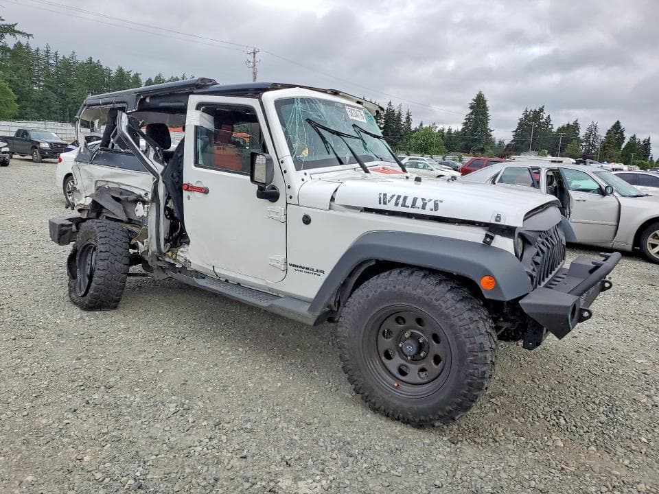 2017 JEEP WRANGLER UNLIMITED SPORT 4