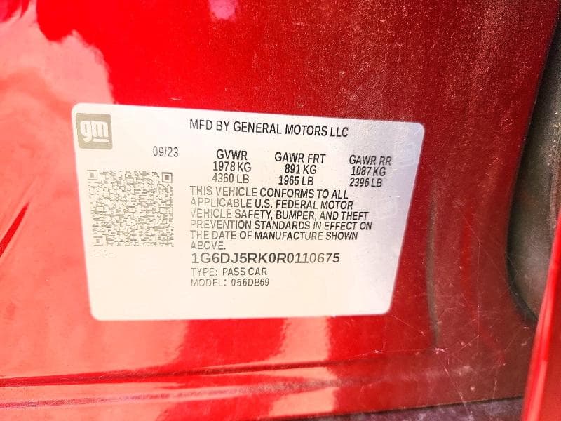 2024 CADILLAC CT4 LUXURY + LUXURY + 13