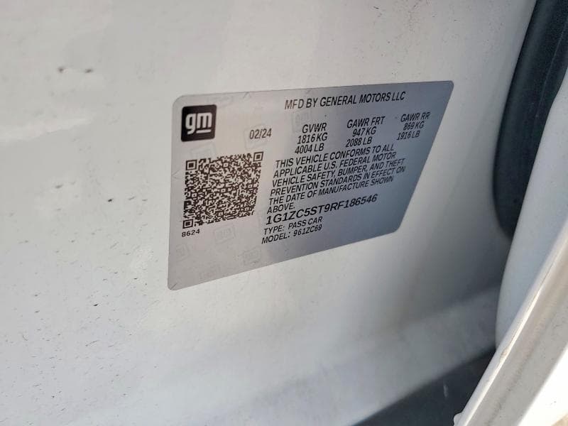 2024 CHEVROLET MALIBU LS 12