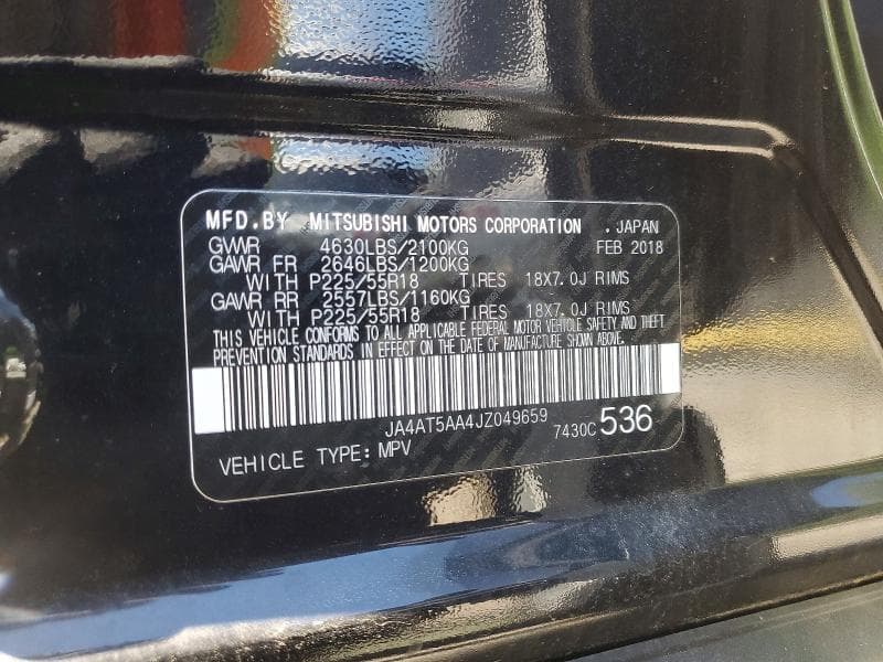 2018 MITSUBISHI ECLIPSE CROSS SE 13