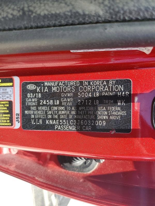 2018 KIA STINGER GT2 12