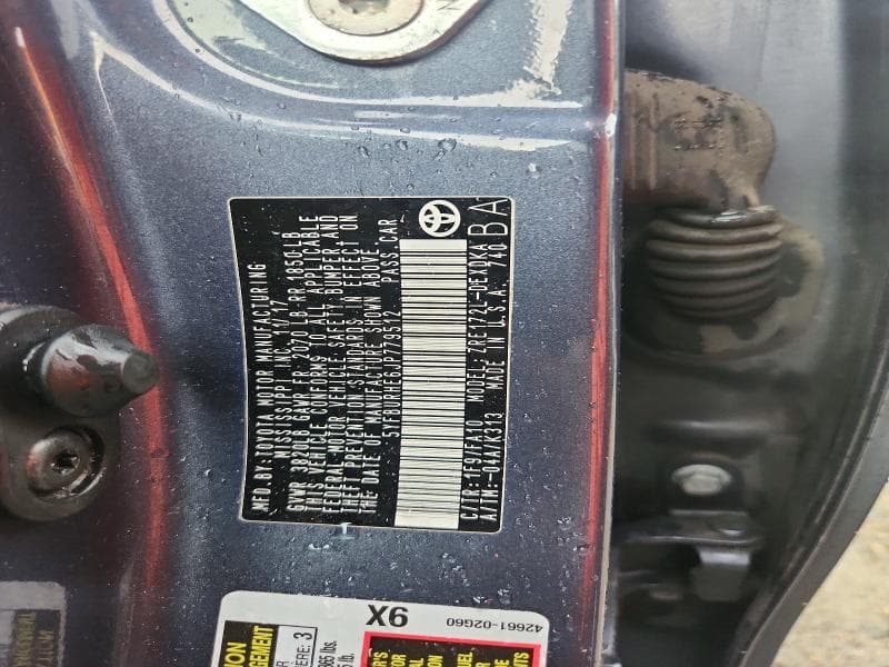 2018 TOYOTA COROLLA L 12